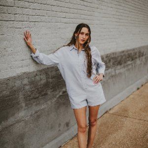 Light Blue Romper